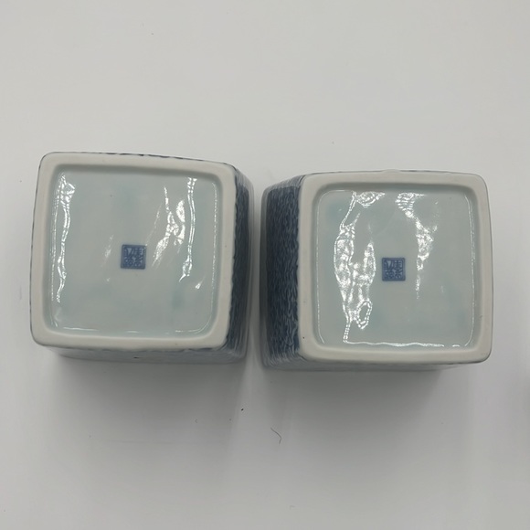 Sanya Pottery Co. Ltd. Dyed Arabesque Tsurube Flower Vase - Picture 4 of 8